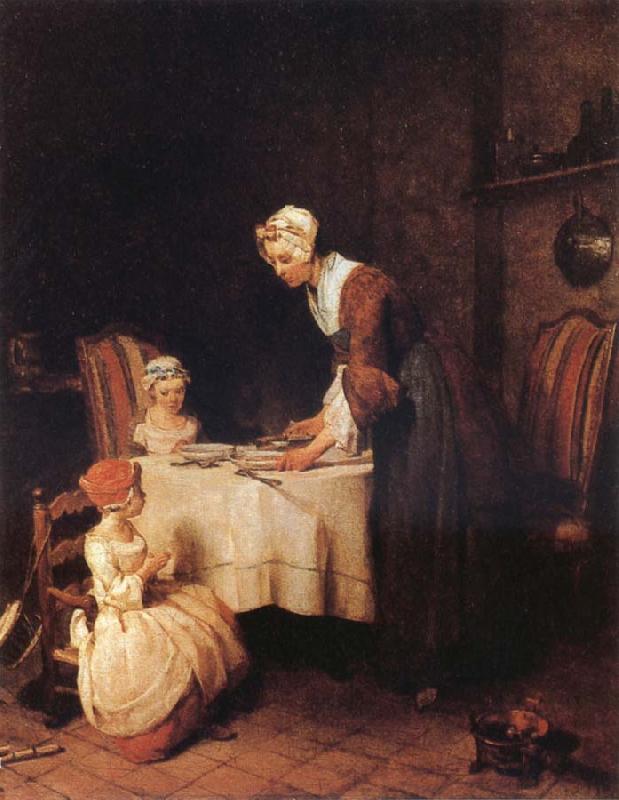 Jean Baptiste Simeon Chardin The Grace Sweden oil painting art